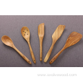 Olive Wood Utensils Set Of 5 Spoons/spatulas